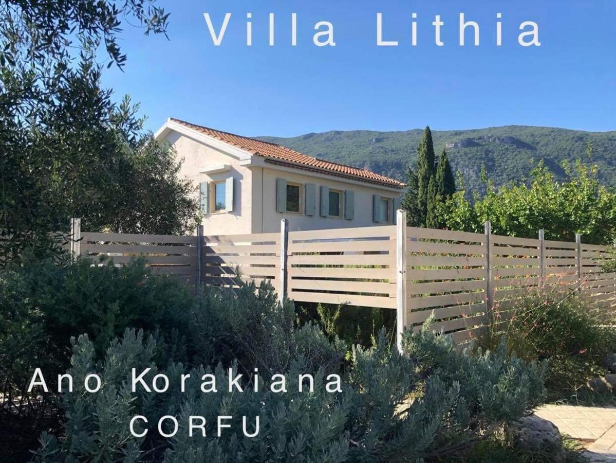 Villa Lithia Áno Korakiána Eksteriør billede